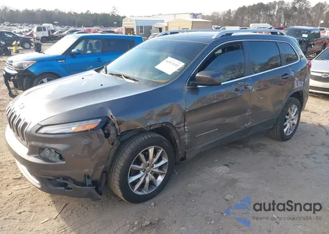 2014 Jeep Cherokee Limited z USA, uszkodzony, nr VIN 1C4PJLDB9EW139573